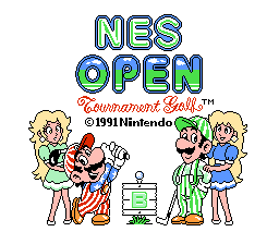 NES Open Tournament Golf (USA)